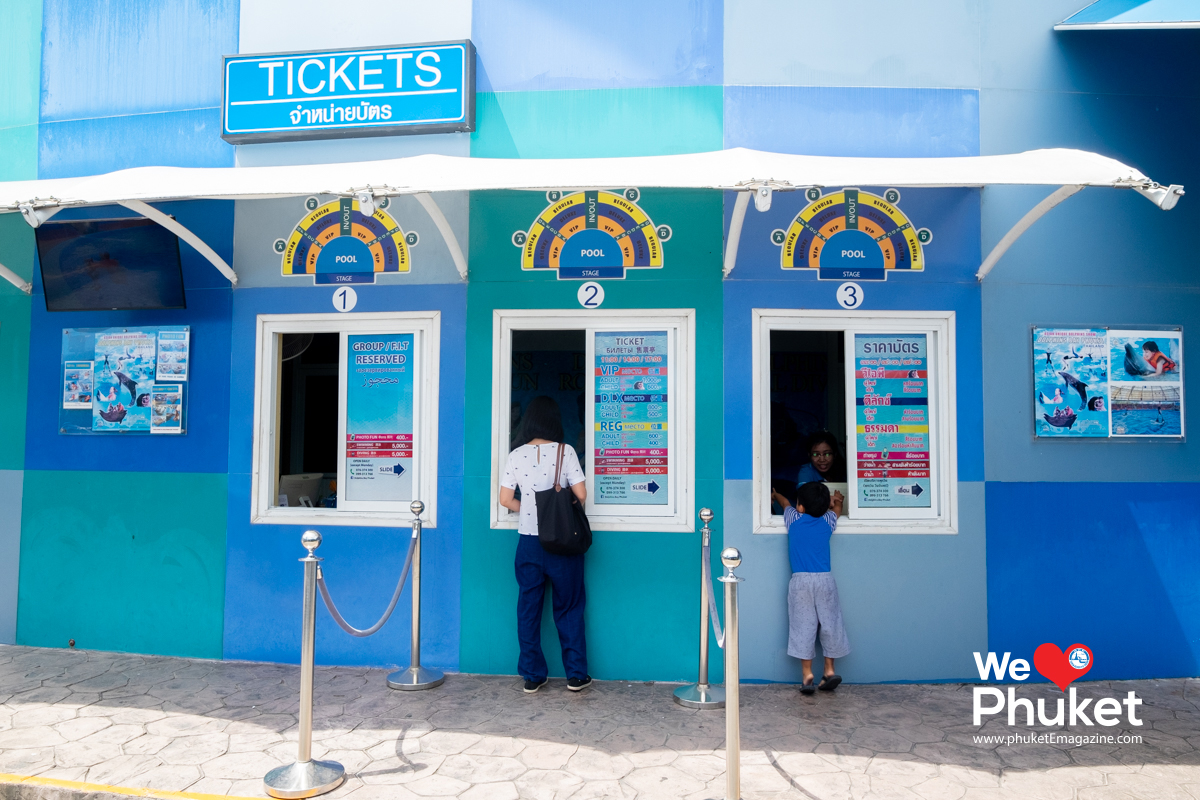 Dolphin Bay Phuket - Ticket Counter - Phuket E Magazine